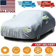 Outdoor Waterproof Uv Snow Dust Rain Resistant Protection Car Full Cover Us