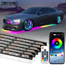 6pc Rgb Dream Color Dreamcolor Underglow Led Kit Car Neon Strip Light Music App