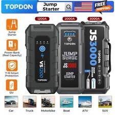 Topdon Js Series Car Jump Starter Booster Jumper Box Power Bank Battery Charger