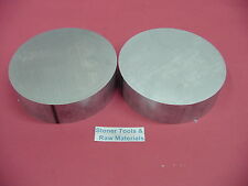 2 Pieces 4 Aluminum 6061 Round Bar Rod .5 Long Extruded Lathe Solid Bar Stock
