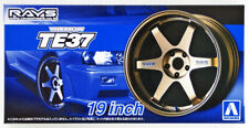 Aoshima 124 Volk Racing Te37 19inch Model Wheel Set