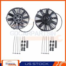 9 Inch Electric Radiator Cooling Fan For 1990-2001 Acura Integra 12v 1600cfm 2x