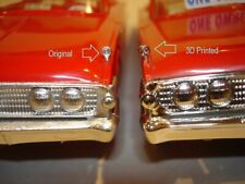 1960 Amt Edsel Promo Toy Store Repro Plastic Fender Ornament Sold Individually