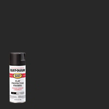 12 Oz. Protective Enamel Flat Black Spray Paint