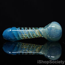 5 Tornado Vortex Tobacco Smoking Pipe Thick Collectible Glass Pipes - P448d