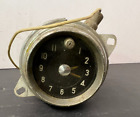 Vintage 1950s New Haven Clock Watch Co. Chrome Car Clock Marked May 51