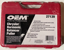 Oem Tools 27139 Harmonic Damper Puller Balancer Removal Tool Set For Chrysler