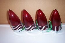 1959 Cadillac Set Of Four Reproduction Taillights Great For Customs Complete.