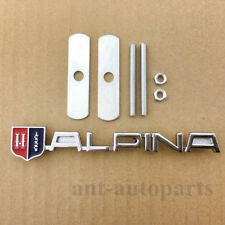 Metal Alpina Logo Grille Emblem Badge Auto Trunk Rear Tailgate Car Hood