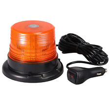 40 Led Emergency Beacon Flashing Light Truck Magnetic Amber Warning Strobe Lamp