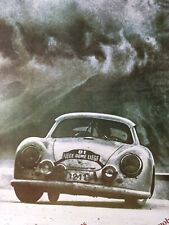 Porsche 356 Poster International Siege 1952 Nice Large Reproduction 25x35 New