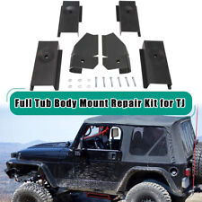 Full Tub Body Mount Repair Kit Front Rear Middle For Jeep Wrangler Tj 1997-2006