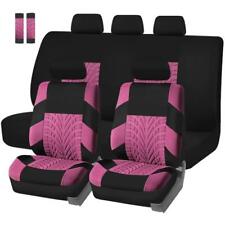 Car 5 Seat Covers Full Set Wseat Belt Shoulder Padsfor Auto Suv Truck