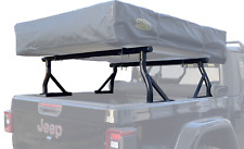 800lb Extendable Non-drilling Sport Bar Rooftop Tent Pickup Truck Rack 2 Bar Set