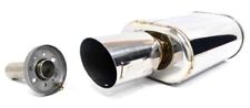 Obx Universal Ss Forza Tuning Sports Muffler 3 Inlet