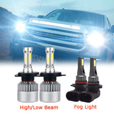 For Toyota Tundra 2000-2006 4x Combo Led Bulbs Kit Headlight Foglight 6000k Pkg