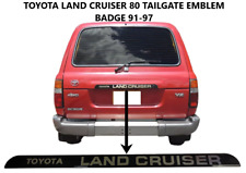 Rear Tailgate Emblem Fits Toyota 91-97 Land Cruiser Fj80 Fzj80