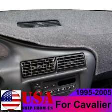 Mat Dash Cover Dashmat Dashboard Carpet Black For Chevy Cavalier 1995-2005 Us