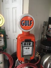 Vintage Eco Air Meter Gas Oil Gulf Restored With Globe Water Gas Pump