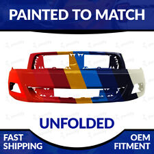 New Painted To Match Unfolded Front Bumper For 2010 2011 2012 Ford Mustang