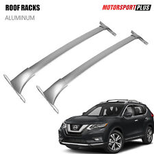 Silver Top Roof Rack Cross Bar Luggage Carrier For 2014-2019 Nissan Rogue