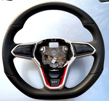 2022 Volkswagen Golf Gti Sport Leather Steering Wheel Aotomatic Oem