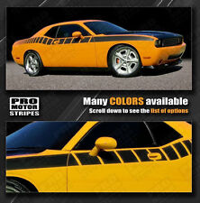 Decals For Dodge Challenger 2008-2023 Strobe Cuda Side Stripes Choose Color