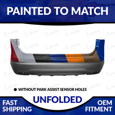 New Painted To Match Unfolded Rear Bumper For 2017-2019 Nissan Rogue Sport