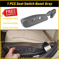 Gray Left Driver Power Seat Switch Bezel Panel Trims For 2013-2016 Malibu Auxito