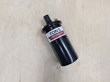 Tons Ignition Coil Canister Round Oil Filled Black 45000 V 12 Volt 1.2 Ohm
