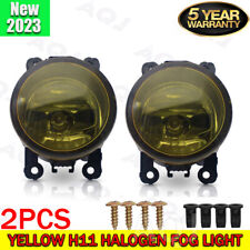 2x Front Bumper Yellow Fog Light Driving Lamp Replaces For Honda Civic 2022 2023