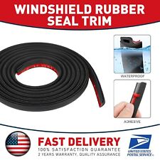 10ft Seal Strip Trim For Car Front Rear Windshield Sunroof Weatherstrip Rubber
