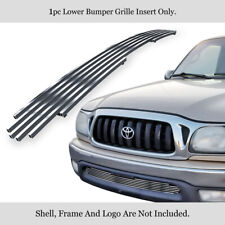 Fits 2001-2004 Toyota Tacoma 2wd Bumper Stainless Chrome Billet Grille Insert