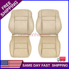 For 2003-2007 Honda Accord 4dr Front Drive Passenger Leather Seat Cover Tan