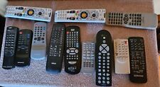 Lot Of 12 Miscellaneous Remotes Rca Apex Fox Dtv Magnavox Emerson Untested