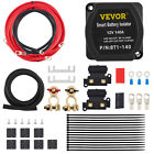 Vevor 12v 140a Dual Battery Isolator Kit 6mtr For Auxiliary Battery Relay System