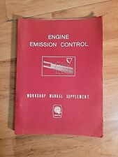 British Leyland Austin Morris Engine Emission Control Workshop Manual