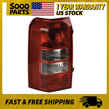 Driver Side Tail Light With Red Led Bulbs For 2008-2017 Jeep Patriot 5160365ag