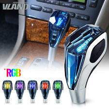 Crystal Handle Touch Motion Activated Led Light Auto Car Gear Shift Knob Shifter