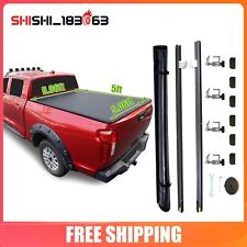 5ft Roll Up Soft Vinyl Truck Bed Tonneau Cover For 2019-2023 Ford Ranger