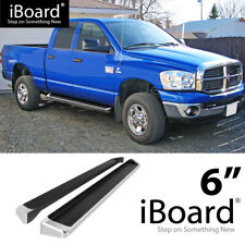 Running Board Style Side Step 6in Fit Dodge Ram 1500 2500 3500 Quad Cab 02-08