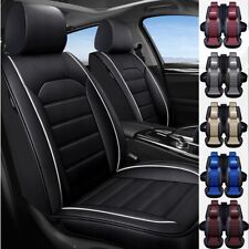 For Honda Civic Accord Crv Car Seat Covers Leather Front Rear Protectors Cushion