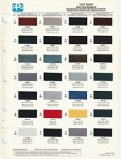 1996 And 1997 Bmw Car Paint Chips Dupont Ppg