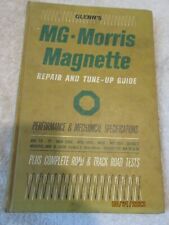 Vintage 1968 Glenns Mg Morris Magnette Repair Tune-up Service Manual Hc Book