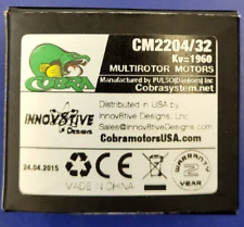 Cobra Cm-220432 Kv1960 Multirotor Brushless Motor Innovative Designs Cm2204