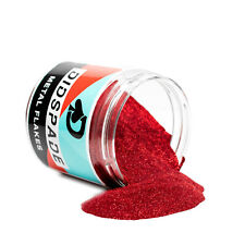 Roulette Red 0.004 Metal Flake - Solvent Resistant Glitter - Car Paint Epoxy