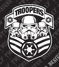 Star Wars Storm Trooper Car Truck Vinyl Decal Sticker Empire Stormtrooper Jedi
