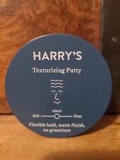 Harrys Texturizing Hair Putty 2.5oz Malleable Hold Matte Finish New