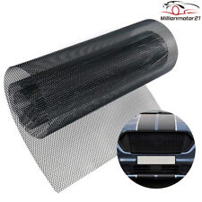 40x13 Black Front Grille Mesh Net Sheet Aluminum Rhombic Auto Grill Universal