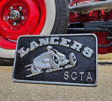 Lancers Car Club Plaque Scta